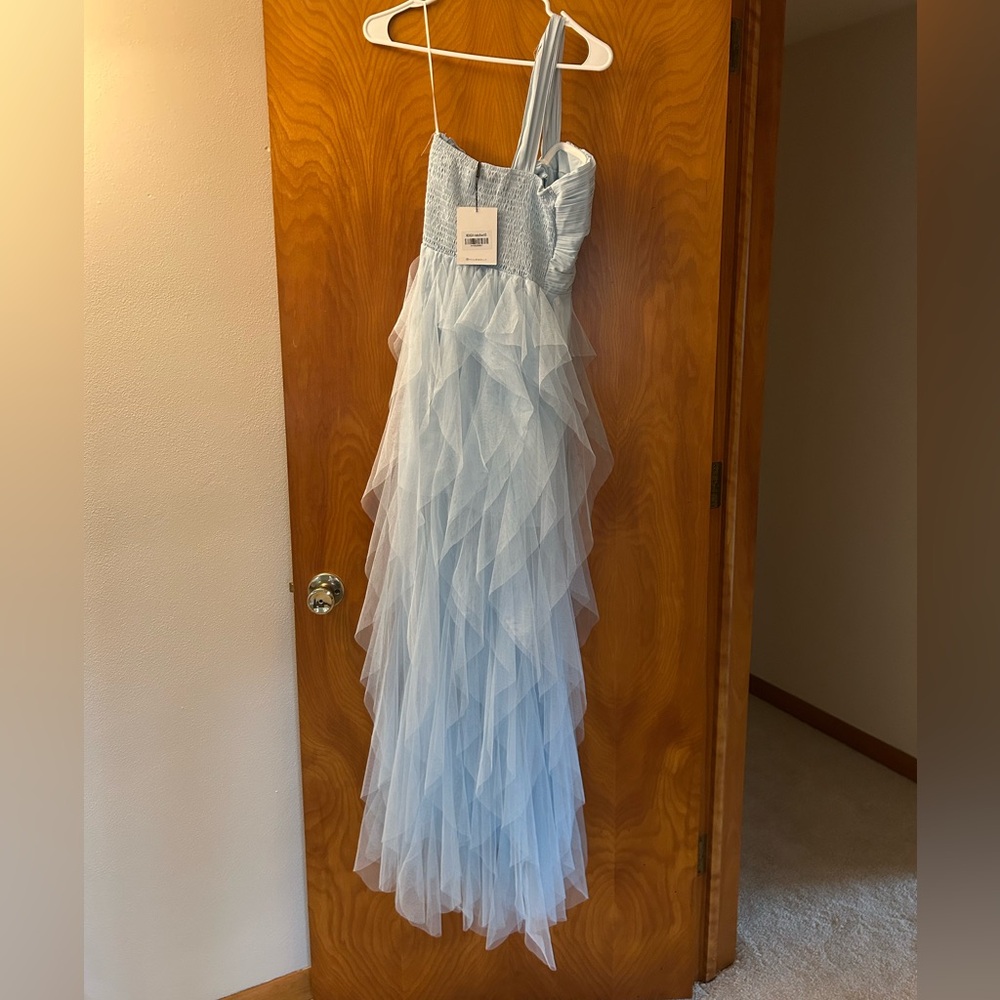 Lavish Style Tulle Maxi Dress Blue Hello Molly - Picture 7 of 12